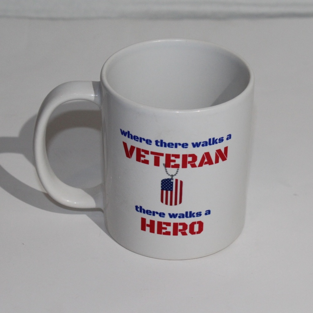 Veteran Hero Mug *All Drink ware B1G1*